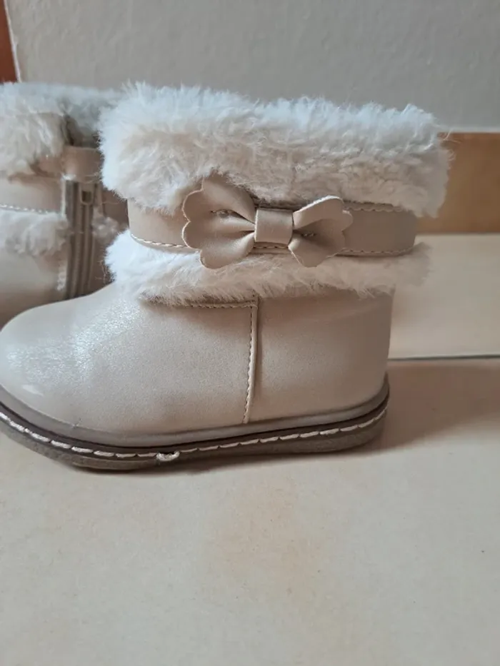Bottines beige 21 - photo numéro 2