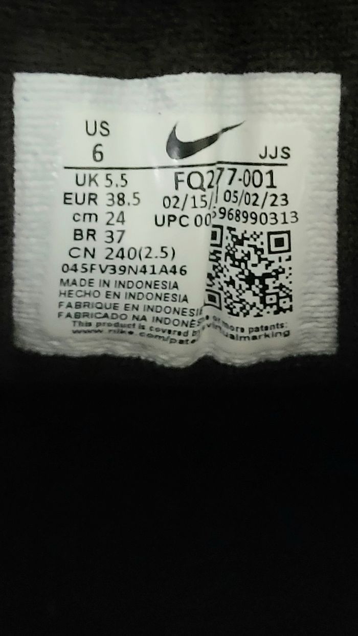 Nike Air Max 90 Black Cool Grey Volt - FQ2377001 - Unisex - Size : 38.5 🌈🌈 - photo numéro 9