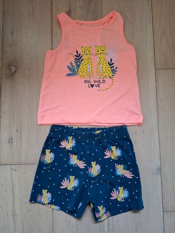 Pyjama court 2 pièces 4 ans