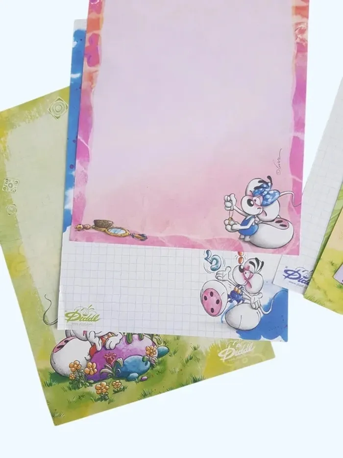 Lot diddl, 12 feuilles A5 - photo numéro 5
