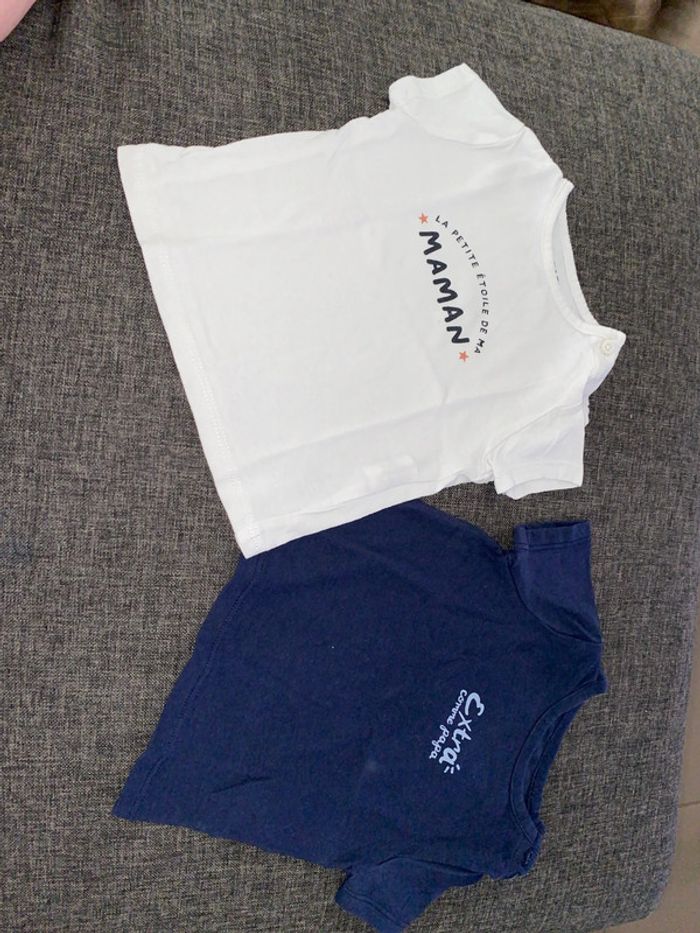 Lots tee shirt bébé