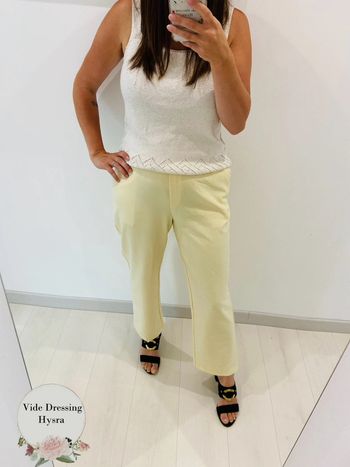 🌸Pantalon - kiabi - jaune claire 🌸
