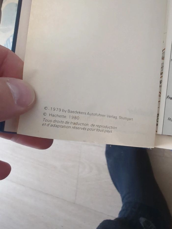 Guide bleus états-unis avec la carte de 1980 - photo numéro 3