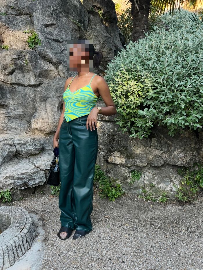Pantalon en cuir