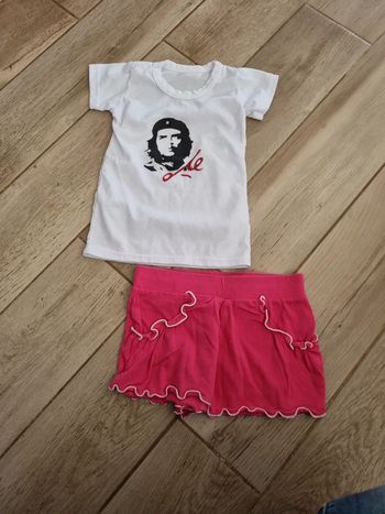 T-shirt et short fille