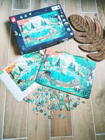 🦆Jeu educatif - Tableau aimanté Magnétique la faune et la flore marque Janod/ WWF 