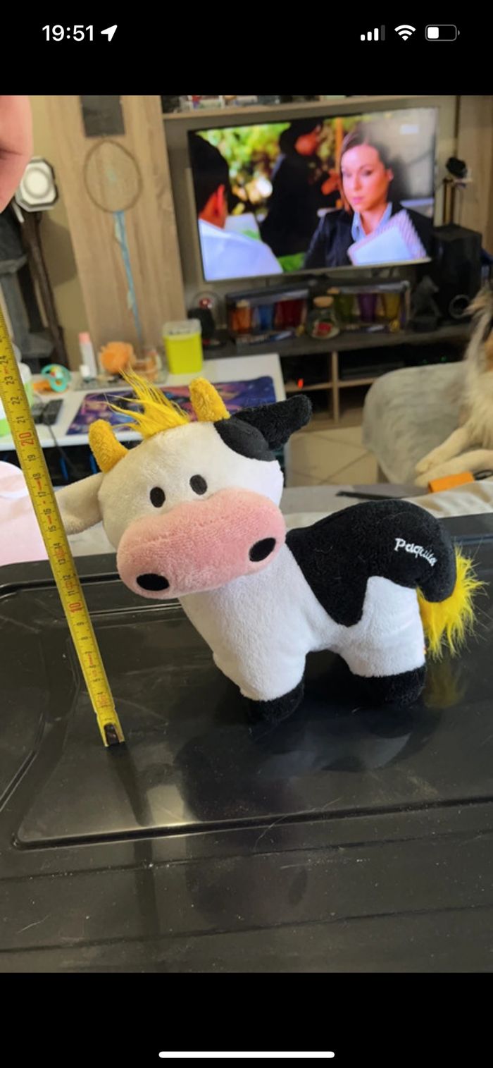 Peluche vache - photo numéro 2