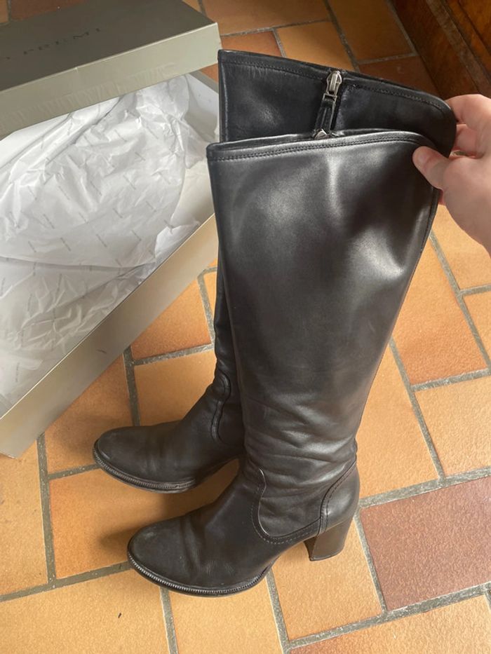 Bottes en cuir Bruno Premi - photo numéro 2