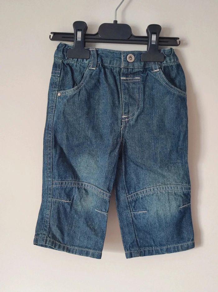 Pantalon jean bleu marine