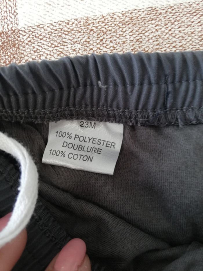 Pantalon 23 mois doublé gris - photo numéro 3