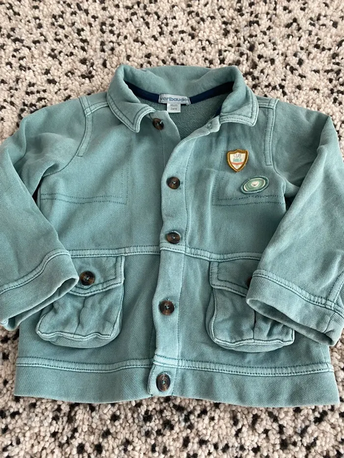 Veste céladon vertbaudet 2 ans - photo numéro 3