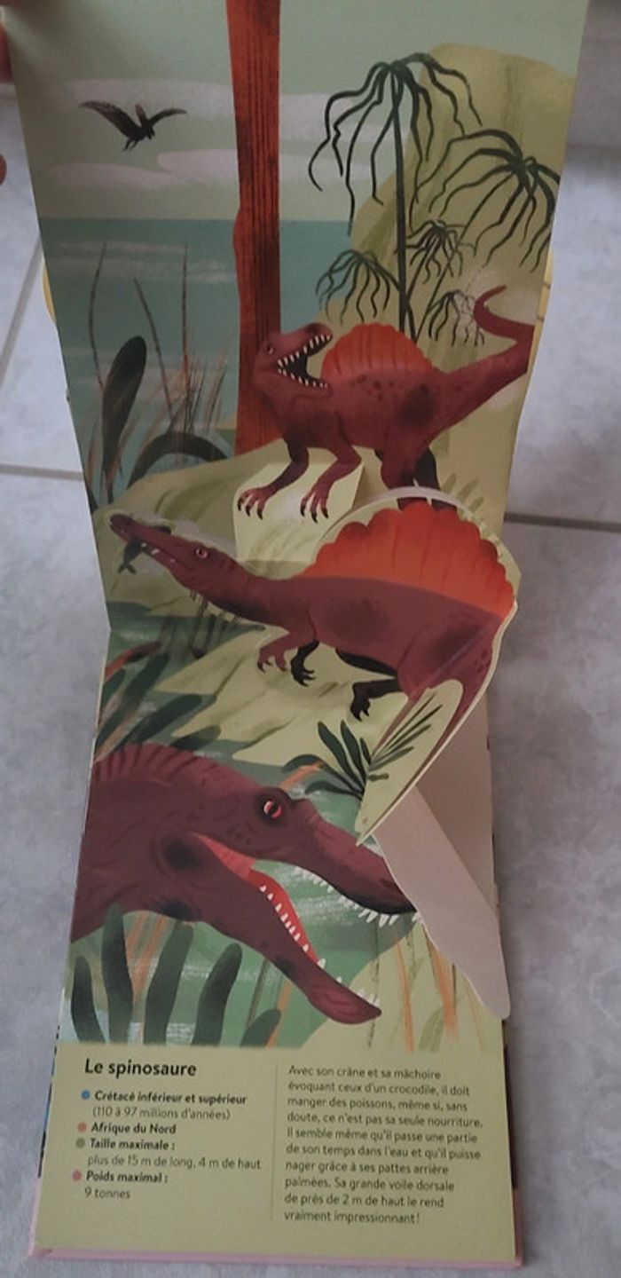 Livre pop-up Les dinosaures - photo numéro 2