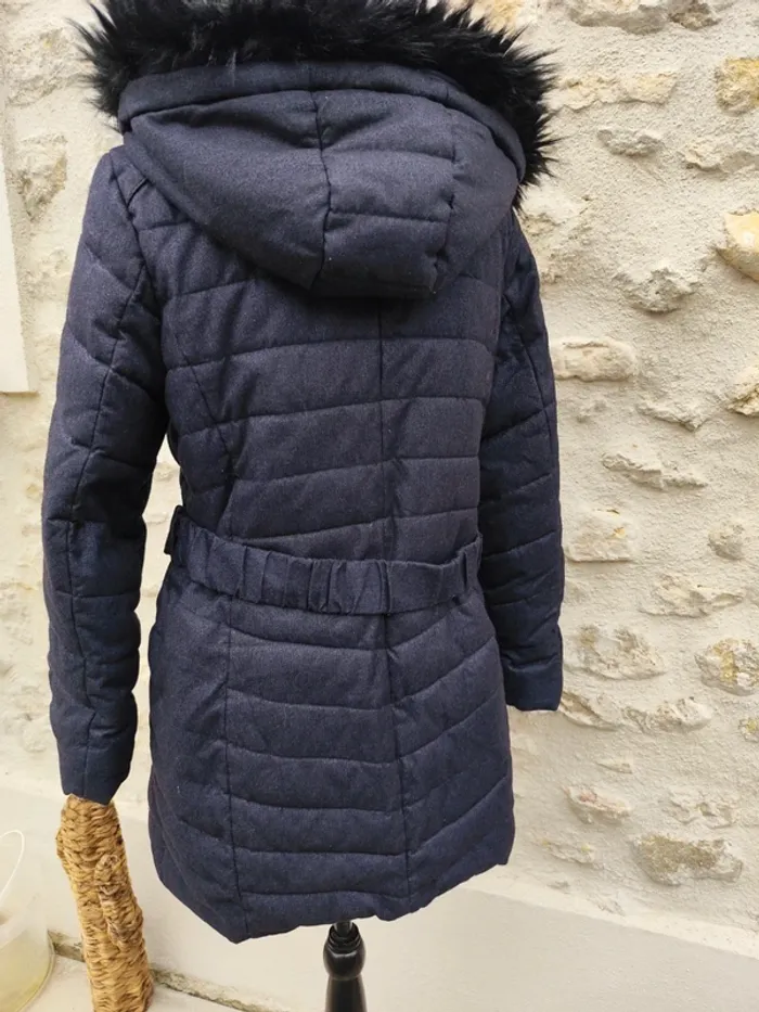 Doudoune longue femme taille XL camaïeu - photo numéro 3