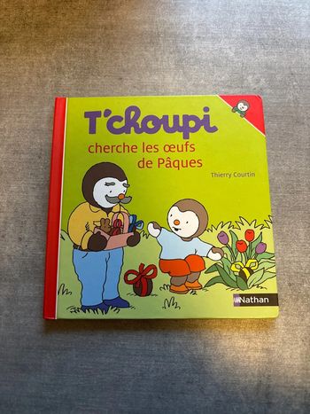 Livre T’choupi, cherche les œufs de Pâques