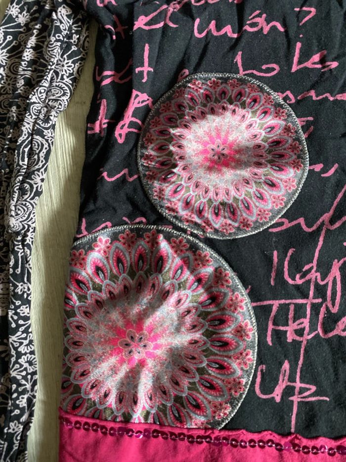 T shirt manche longue desigual - photo numéro 2