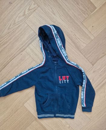 Gilet à capuche garçon zippé Orchestra 5 ans