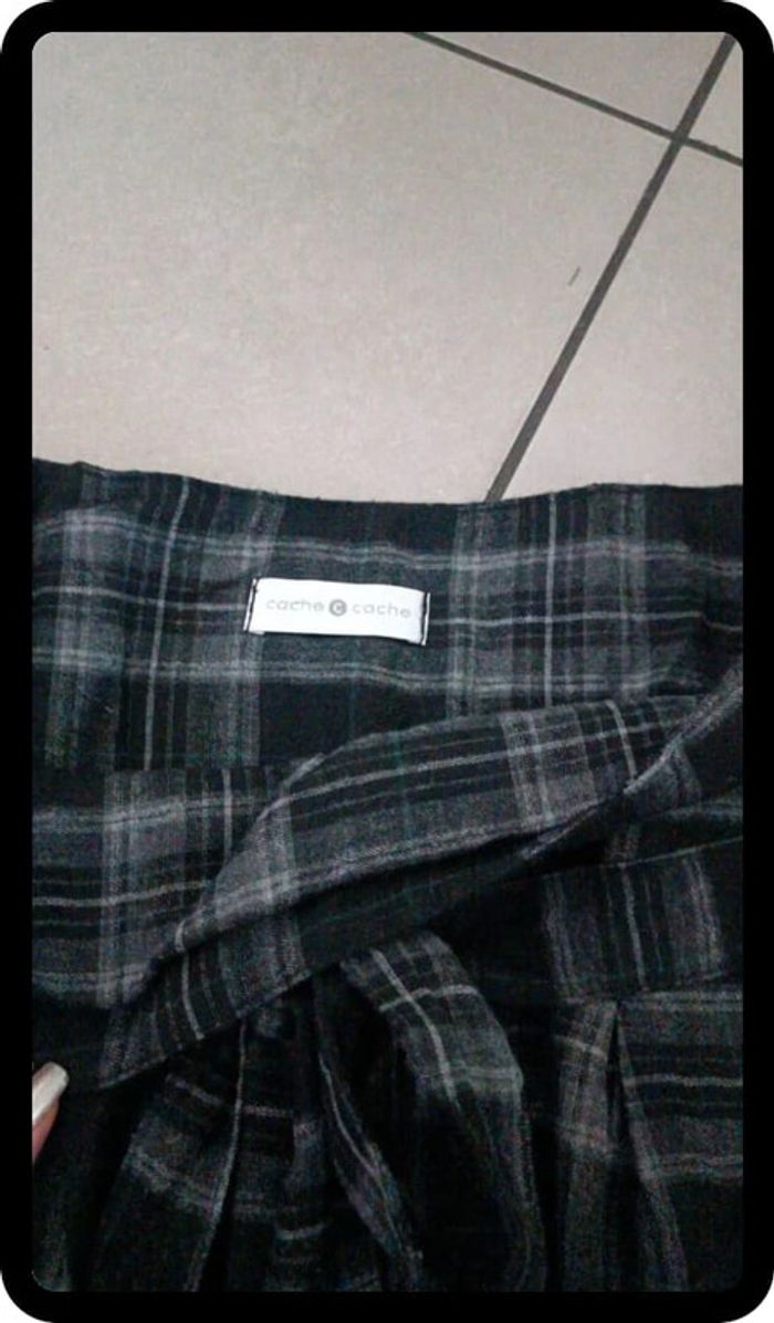 🔥 JUPE patineuse à carreaux - photo numéro 4