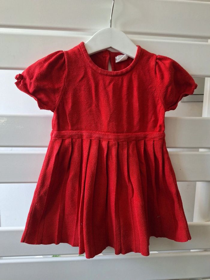 Robe Rouge 100% Coton H&M