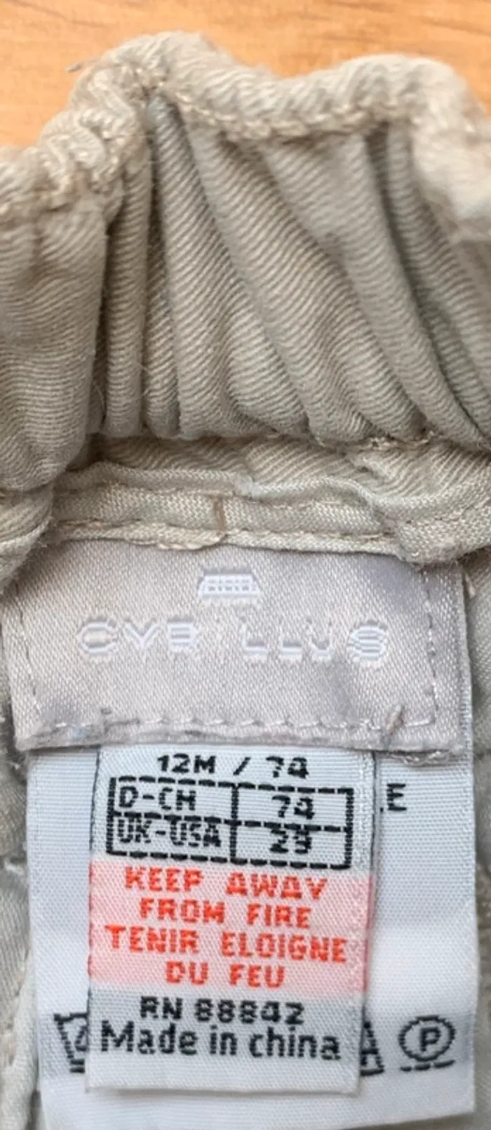 Pantalon cargo - Cyrillus - 12 mois - photo numéro 3