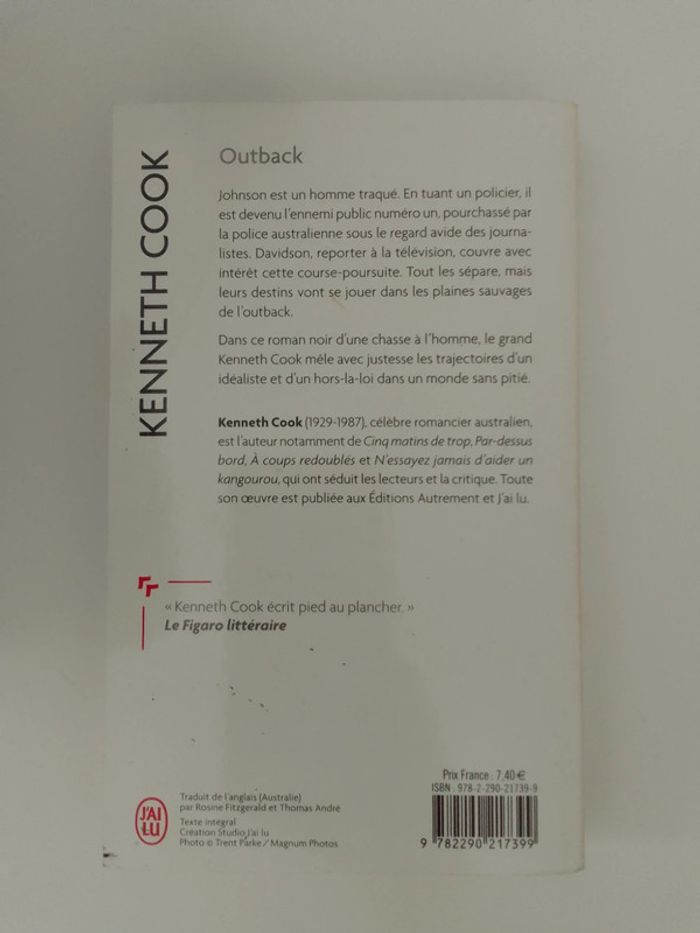 Kenneth Cook 🪅 Outback - photo numéro 2