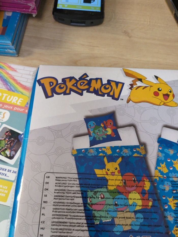 Housse de couette pokémon 140x200 cm - photo numéro 6