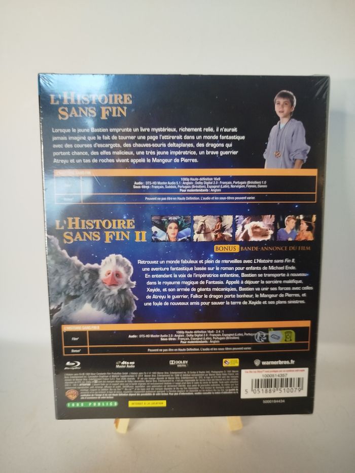 L'histoire sans fin 1 et 2 Blu-ray (sous blister) - photo numéro 4