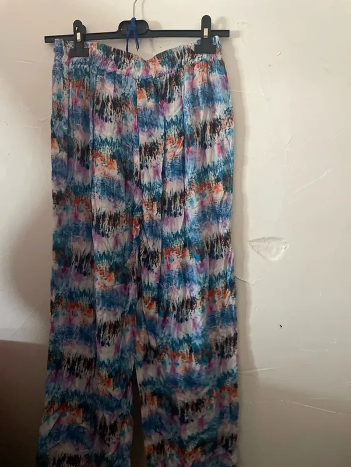 Pantalon fluide multicolore n° - photo numéro 3