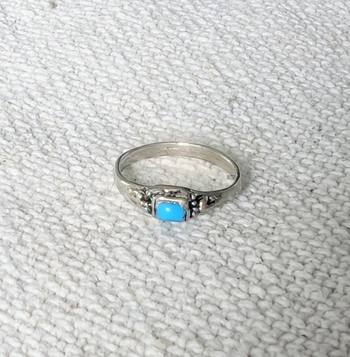Bague vintage argent - photo numéro 1