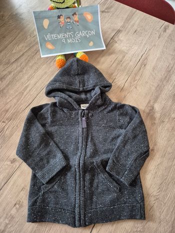 Gilet zip avec capuche TAO 9m
