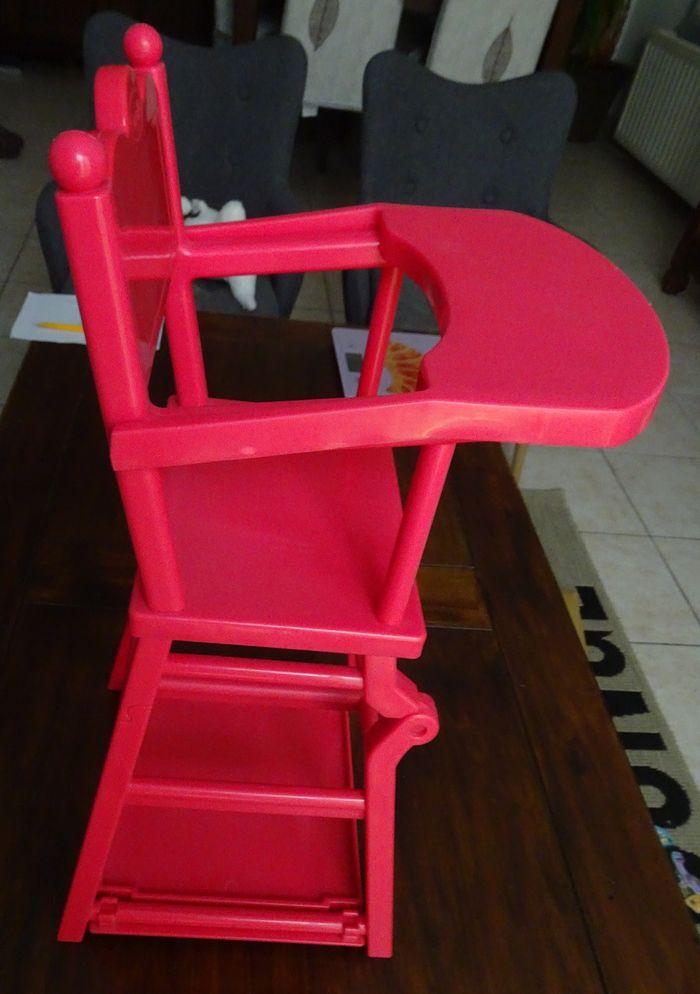 Corolle Chaise haute Corolle pour poupée ou poupon - photo numéro 3