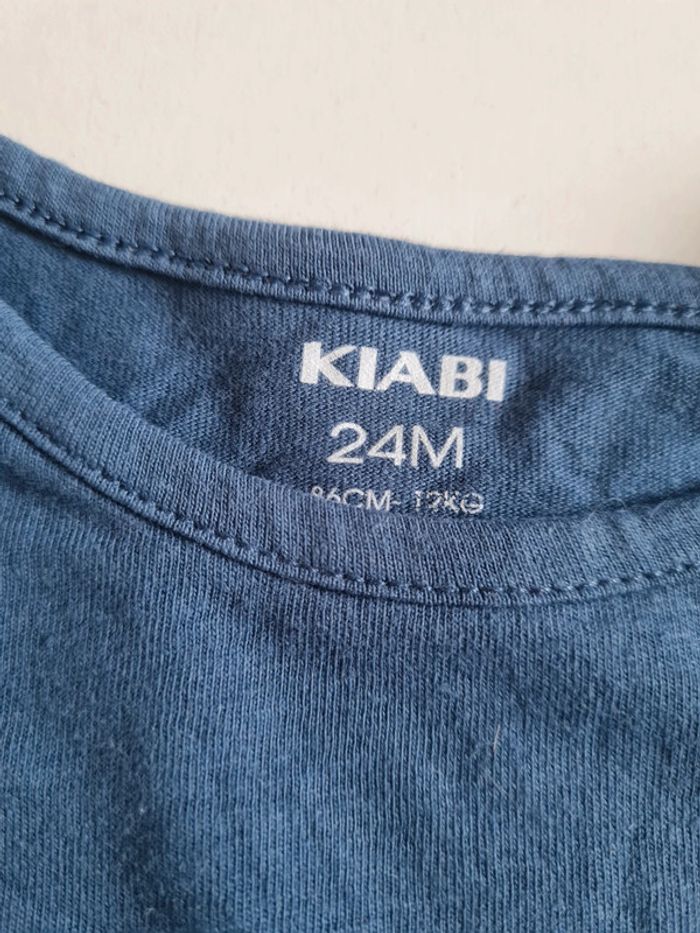 Tee shirt bleu - photo numéro 2