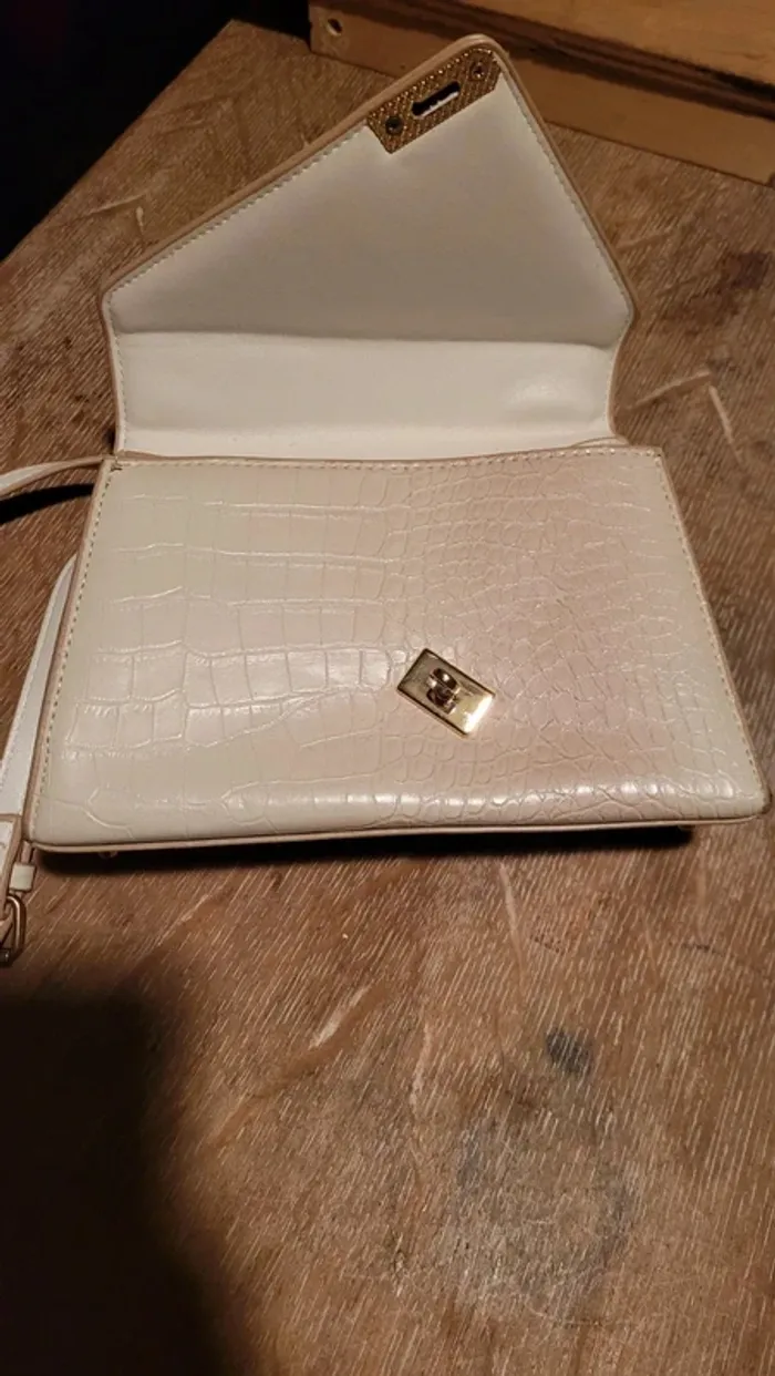 Sac petit rose clair à bandoulière - photo numéro 5