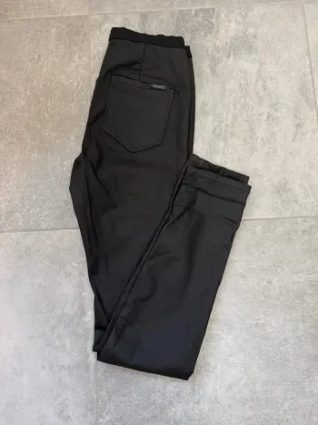 Pantalon Scotch & Soda femme simili cuir noir taille M