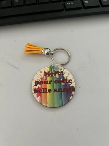 Porte clés merci pour cette belle année