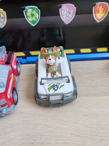 Pat patrouille, tacker et son véhicule.