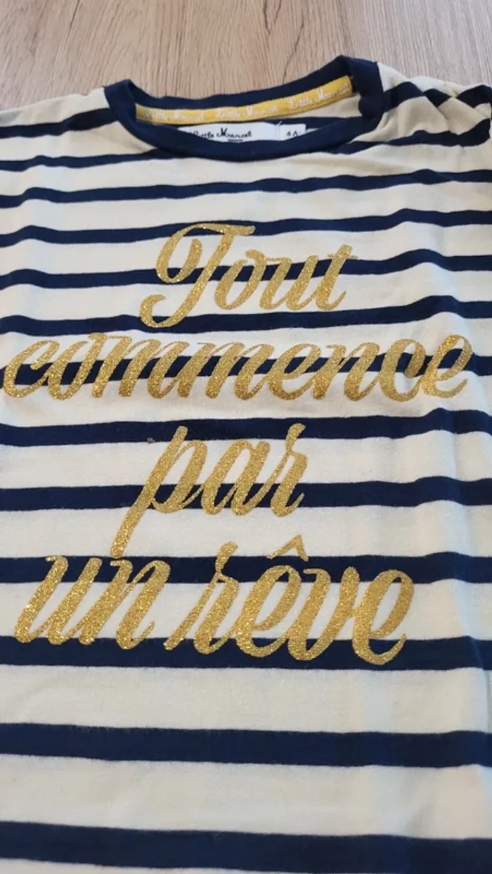 Tee-shirt manches 3/4 fille - photo numéro 2