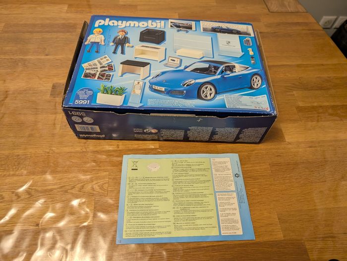 Boîte Porsche playmobil 5991 et notice - photo numéro 2