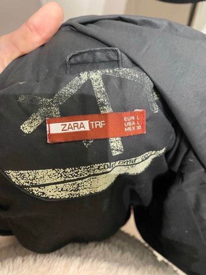 Doudoune courte Zara noire - photo numéro 9