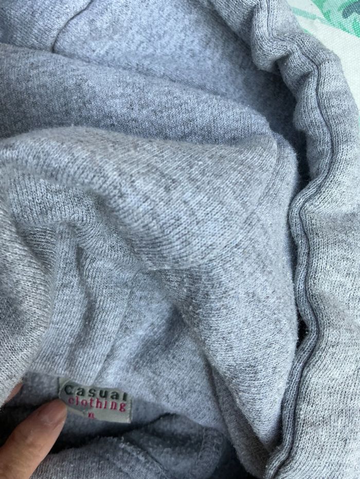 Sweat à capuche gris XL Casual Clothing - photo numéro 9