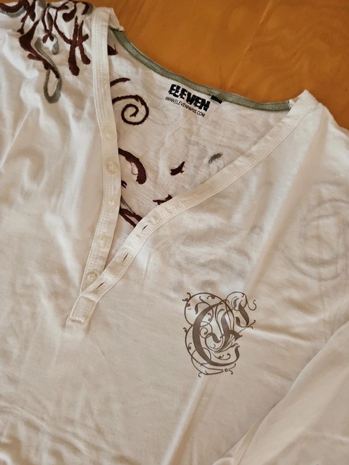 🔥T Shirt ML ElevenParis T.XL 💫👕 - photo numéro 2