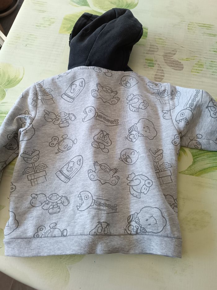 Gilet zippé super mario - photo numéro 3