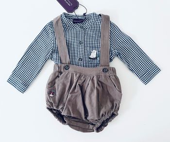 Ensemble salopette bloomer et chemise Sergent Major