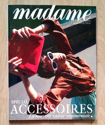 Magazine Madame Figaro septembre 2025 spécial Accessoires