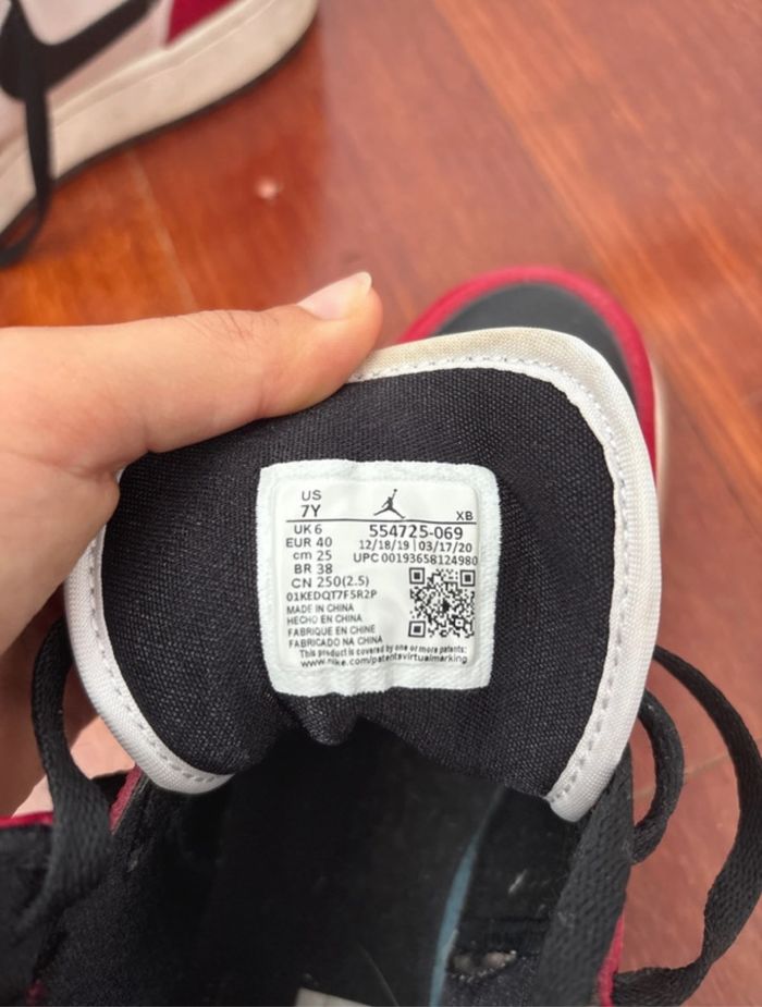 Jordan 1 mid chicago toe - photo numéro 4