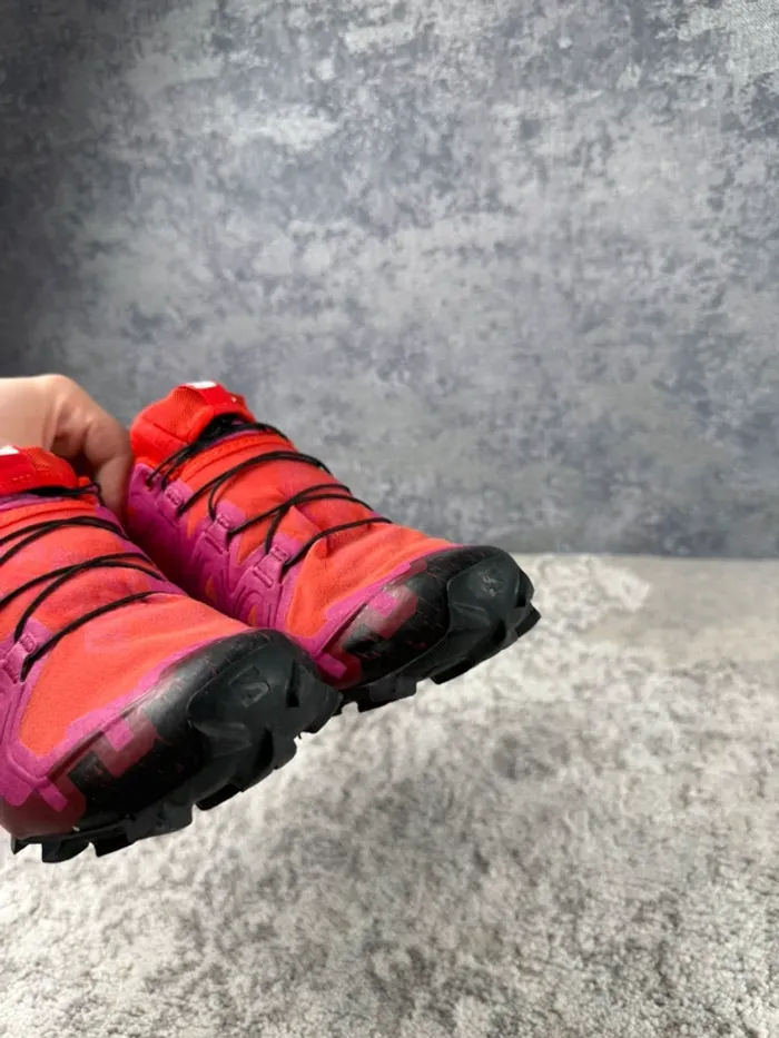 Salomon SpeedCroos 6 - Pink & Red & White - photo numéro 14