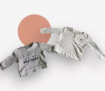 Lot de 2 hauts bébé – 6 mois