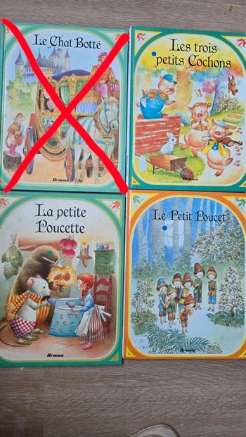 #lot collection "contes enchantés"