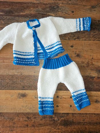 Ensemble tricoté 9mois