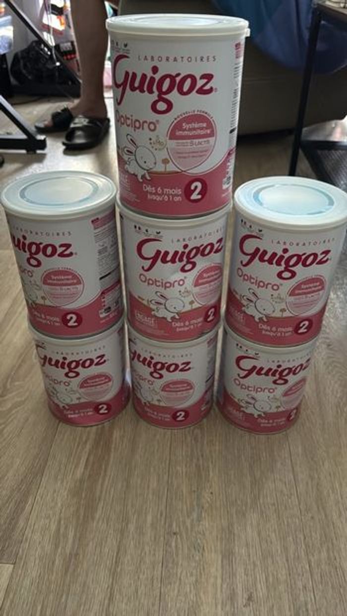 Lait Guigoz 2eme âge