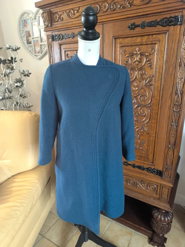Magnifique manteau marine clair